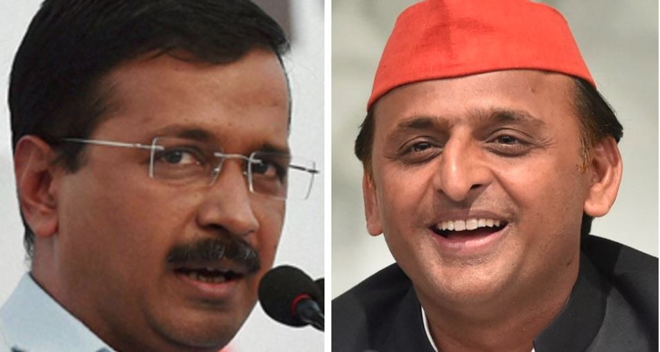 Arvind Kejriwal calls Akhilesh to discuss post results strategy, AAP says ‘priority to stop BJP’