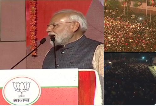 BJP storms back in power with overwhelming majority- PM:Keep checking on me and if I do something wrong do criticize me