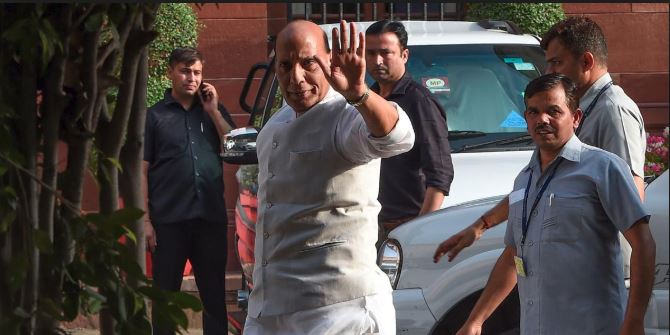 Rajnath Singh to visit Srinagar today to review security situation