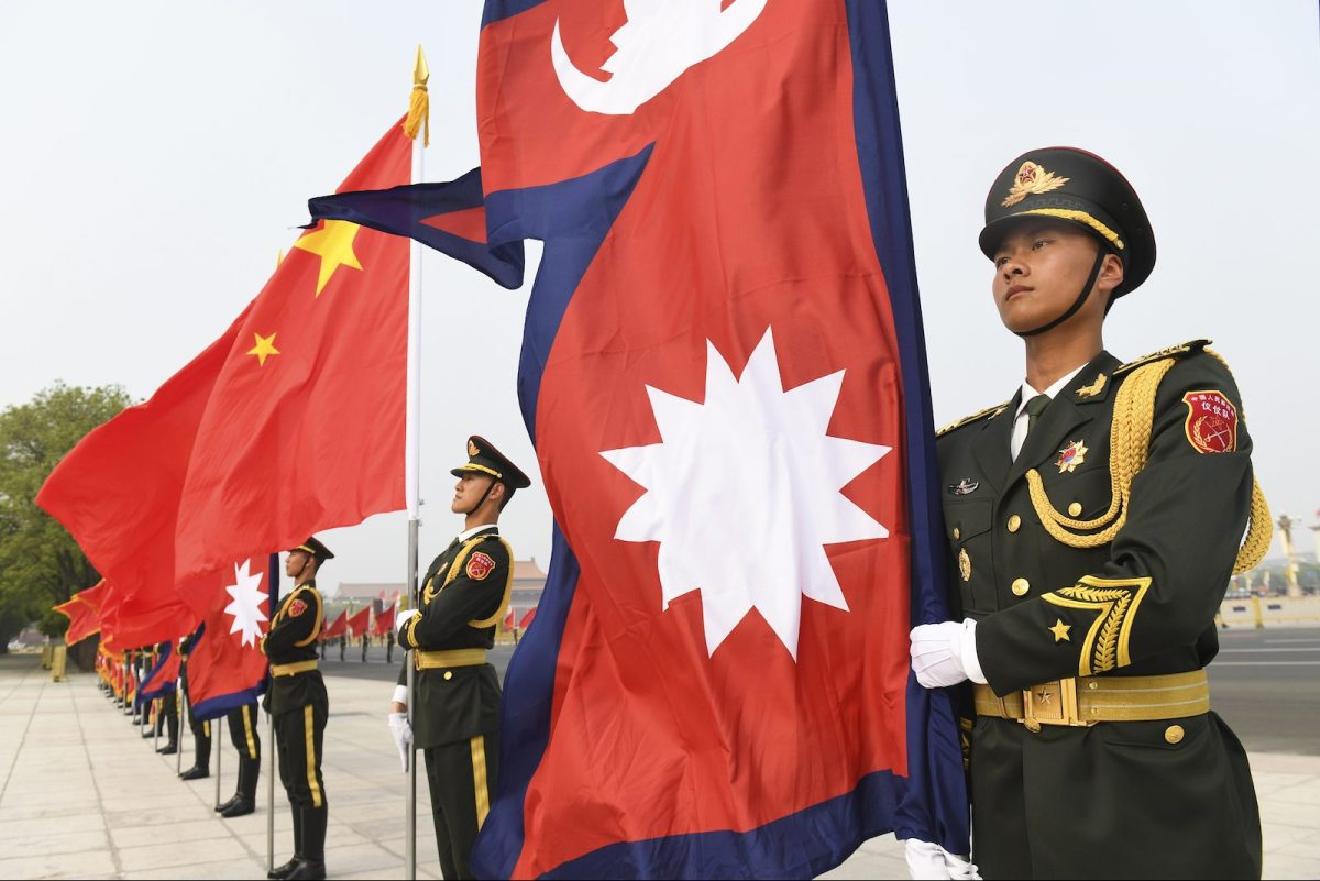 China-Nepal-Flags-Military-April-2019-e1571306259356