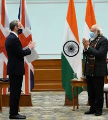 UK Foreign Secretary Calls on Modi