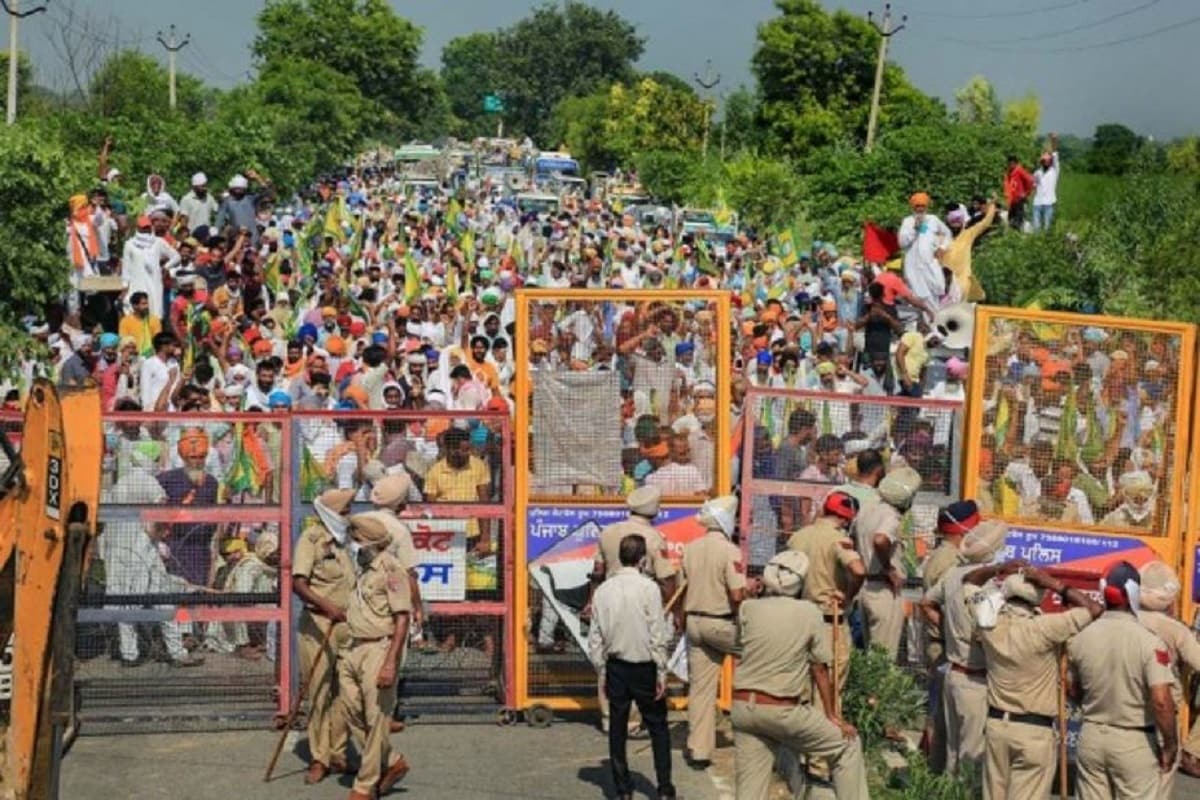 Protesting Farmers in Haryana on Rampage, Force CM to Cancel “Kisan Mahapanchayat”