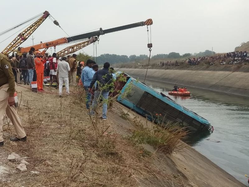 37 Killed in Bus Accident in MP