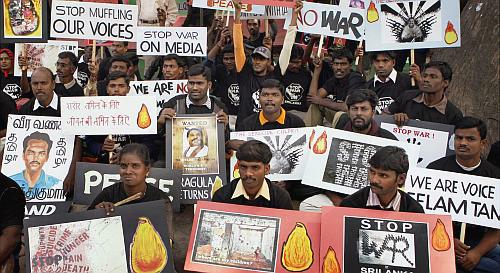 Tamils in Sri Lanka Launch Protest March