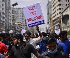 Four Killed During Protest to Modi’s Visit to Bangladesh
