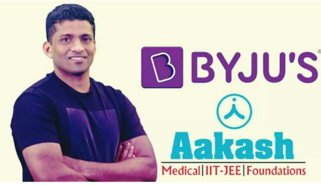 Education: Byju’s acquires Aakash Edu for $ 1bn