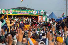 Protesting Farmers Observe “Black Day”