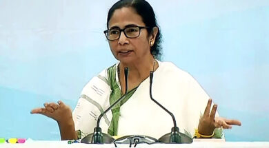 West Bengal CM Mamata Banerjee addresses during a meeting