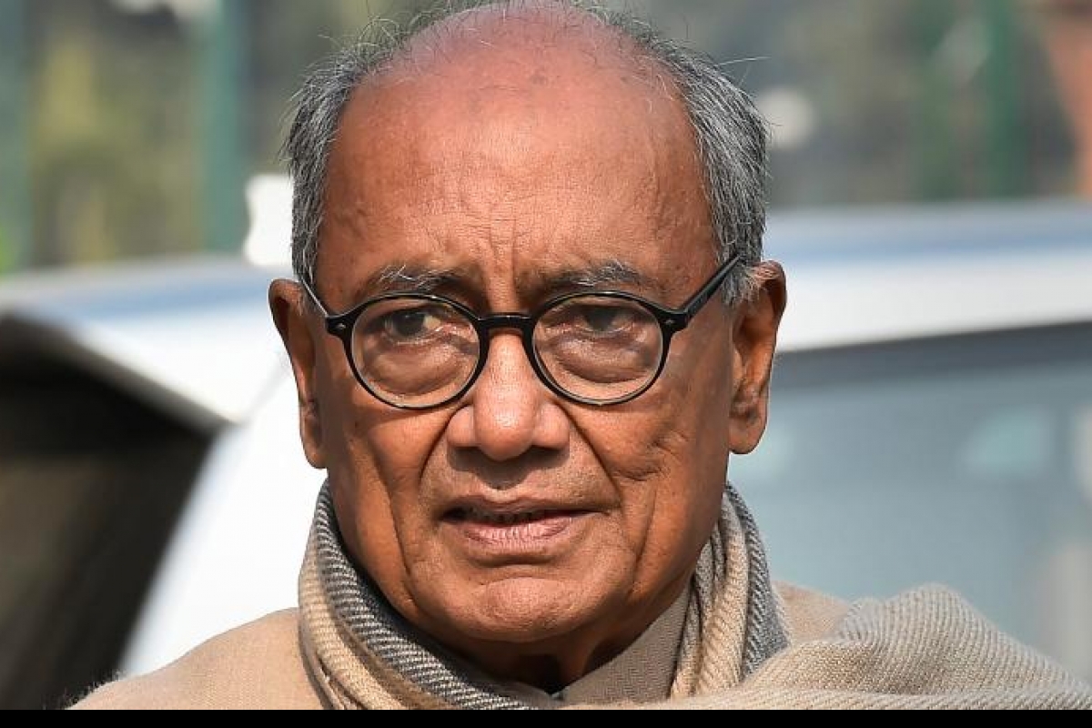 BJP Hits out at Congress, Digvijay Singh on “Re-Look” Promise on Article 370 in J&K