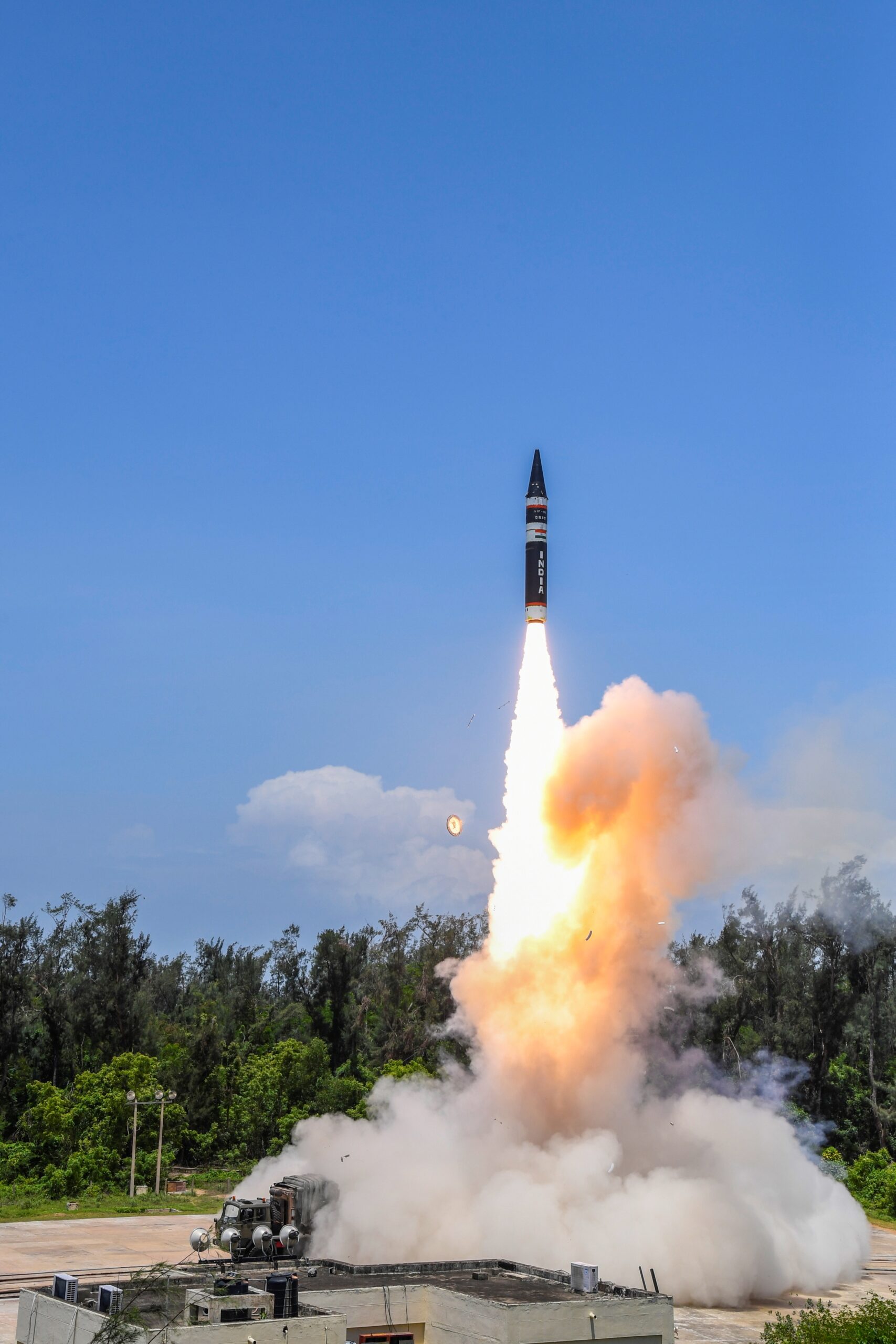 DRDO successfully flight tests New Generation Agni-P Ballistic Missile