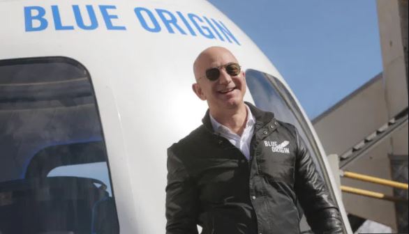 AMAZON CEO to fly to space next month on Blue Origin rocket   