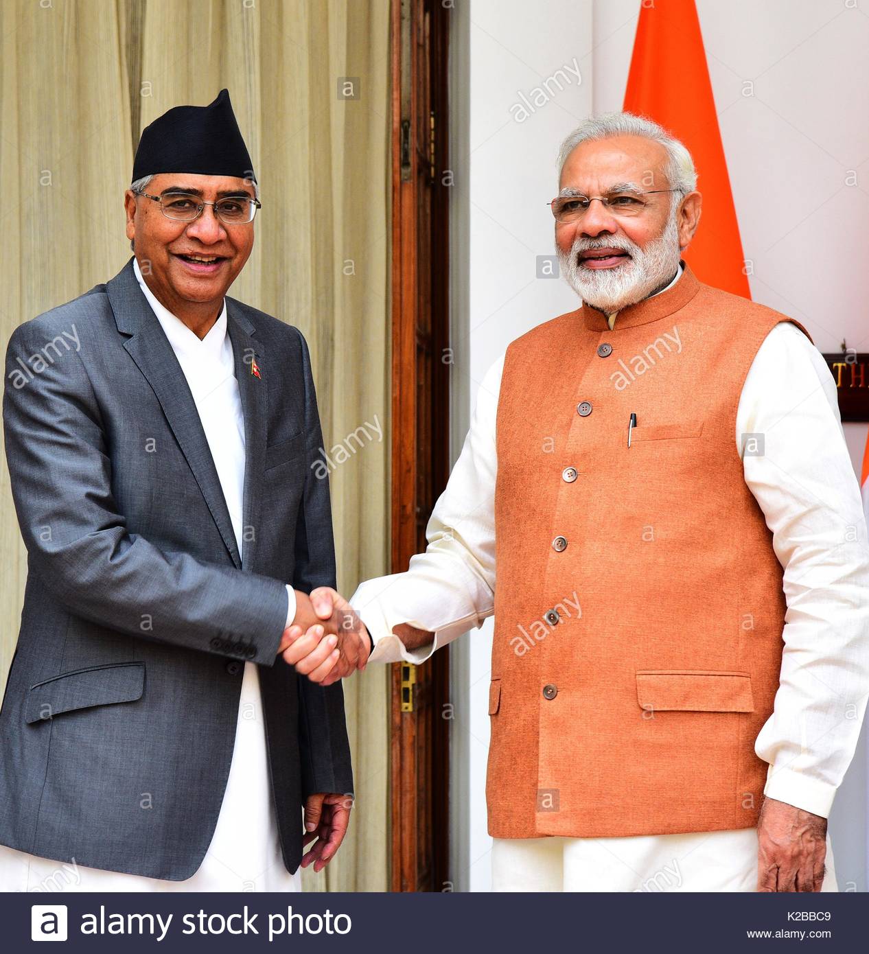 Modi greets new Nepalese PM SB Deuba; India provides medical aid