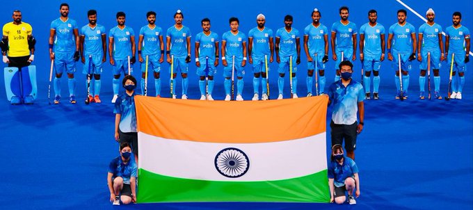 टोक्यो ओलंपिक : भारतीय पुरुषों को चार दशक बाद हॉकी में पदक, तीसरे स्थान के मैच में जर्मनी पर रोमांचक जीत