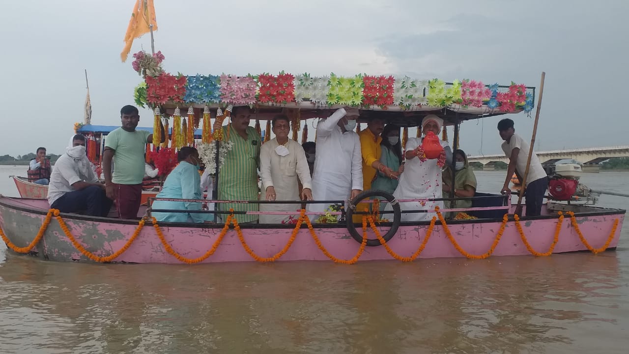 राम मंदिर आंदोलन के अगुवा कल्याण सिंह का अस्थि कलश सरयू नदी में विर्सजित