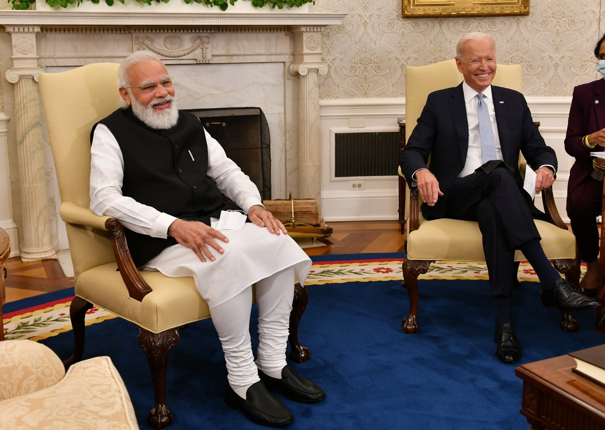 पीएम मोदी से मुलाकात में बोले जो बाइडेन – भारत और अमेरिका के संबंधों में नए अध्‍याय की शुरुआत हो रही