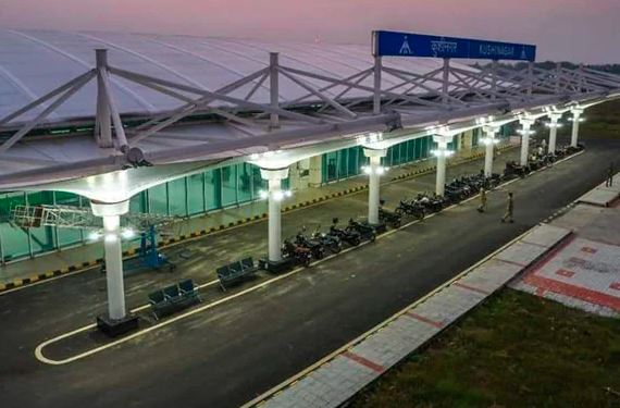 प्रधानमंत्री मोदी कल करेंगे कुशीनगर अंतर्राष्‍ट्रीय हवाई अड्डे का उद्घाटन