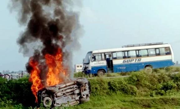 लखीमपुर कांड का वीडियो सोशल मीडिया पर वायरल, विपक्ष हुआ हमलावर