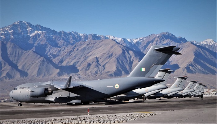 भारतीय वायु सेना ने भारी सामानों को एयरलिफ्ट करने का पुनर्मूल्यांकन किया