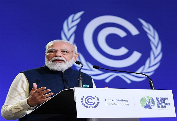 कॉप-26 समिट में बोले पीएम मोदी – भारत वर्ष 2070 तक शून्‍य कार्बन उत्‍सर्जन का लक्ष्‍य हासिल कर लेगा