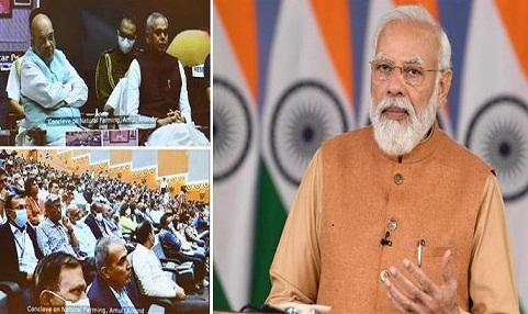 पीएम मोदी की अपील – प्राकृतिक खेती को जन आंदोलन बनाएं, इससे 80 फीसदी किसानों को होगा फायदा