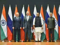 भारत और रूस टू प्लस टू मंत्रिस्तरीय बैठक