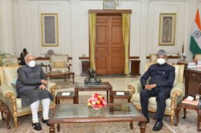 राष्ट्रपति कोविंद से पीएम मोदी की मुलाकात