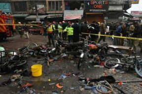 लाहौर के अनारकली बाजार में विस्फोट