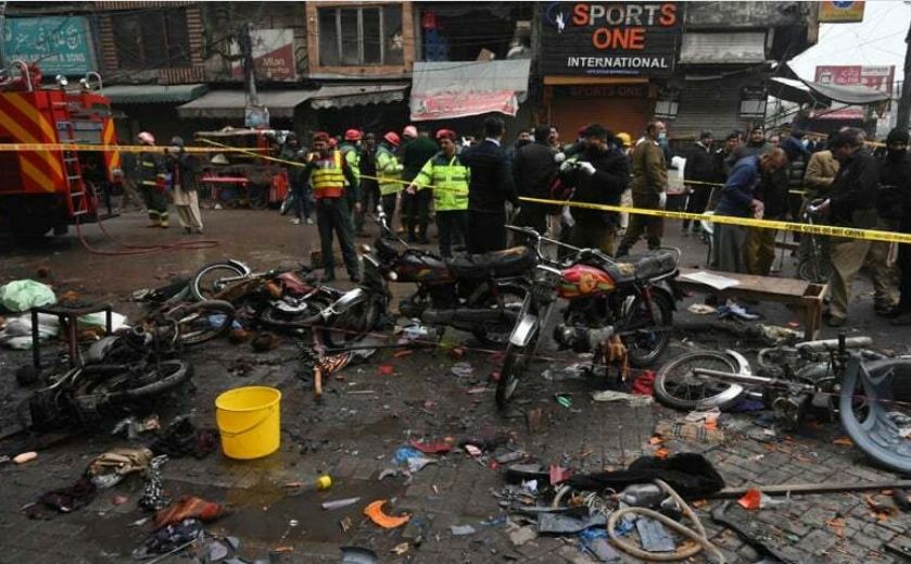 पाकिस्तान : लाहौर के अनारकली बाजार में विस्फोट,  3 लोगों की मौत, 20 घायल