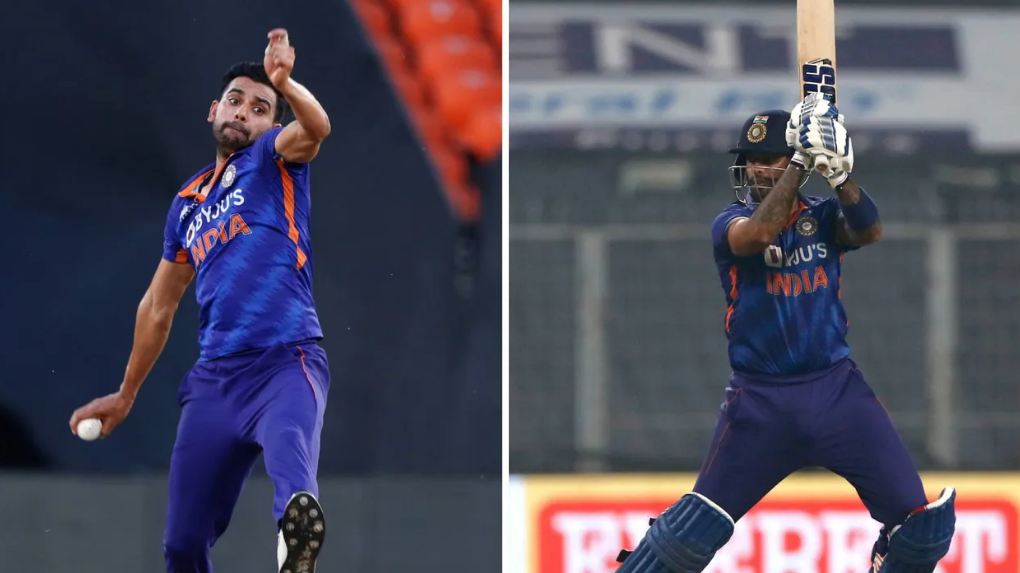 टीम इंडिया को आघात : चोटिल सूर्यकुमार यादव और दीपक चाहर श्रीलंका के खिलाफ टी20 सीरीज से बाहर