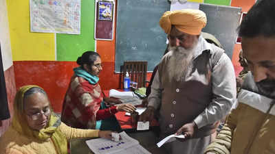 पंजाब चुनाव : अपराह्न एक बजे तक 34.10 प्रतिशत मतदान