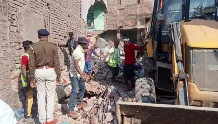 बिहार के भागलपुर में विस्फोट से मकान ध्वस्त, छह लोगों की हुई मौत, 12 अन्य घायल