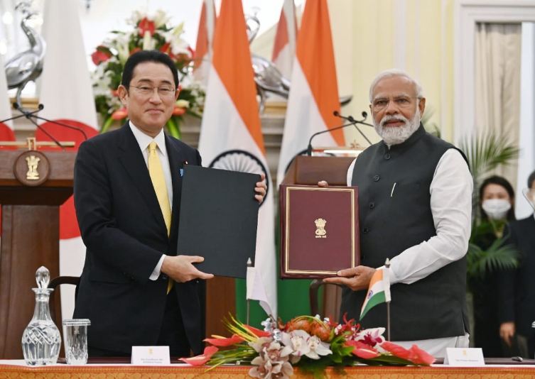 जापान 5 वर्षों के दौरान भारत में 3.2 लाख करोड़ का निवेश करेगा, दोनों देशों के बीच छह समझौता ज्ञापनों पर हस्ताक्षर