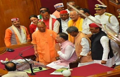 यूपी विधानसभा : भाजपा विधायक सतीश महाना निर्विरोध अध्यक्ष निर्वाचित, 31 वर्षों बाद कानपुर से फिर स्पीकर