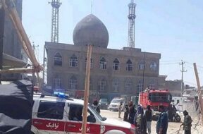 अफगानिस्तान की मस्जिद में विस्फोट