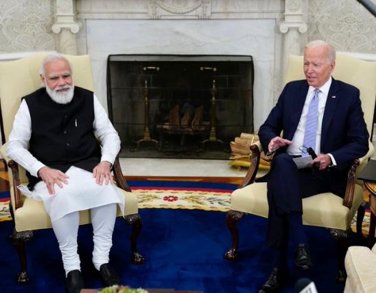 भारत और अमेरिका के बीच ‘टू प्लस टू’ मंत्रिस्तरीय वार्ता से पहले पीएम मोदी व राष्ट्रपति जो बाइडेन करेंगे वर्चुअल मीटिंग
