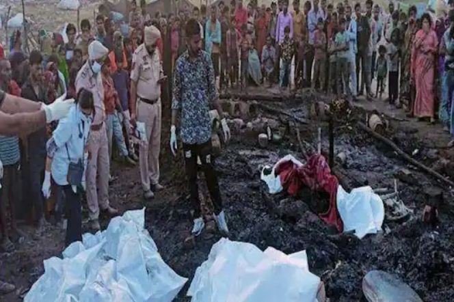 पंजाब : लुधियाना में दर्दनाक हादसा, झोपड़ी में आग लगने से 5 बच्चों सहित एक ही परिवार के 7 लोगों की मौत