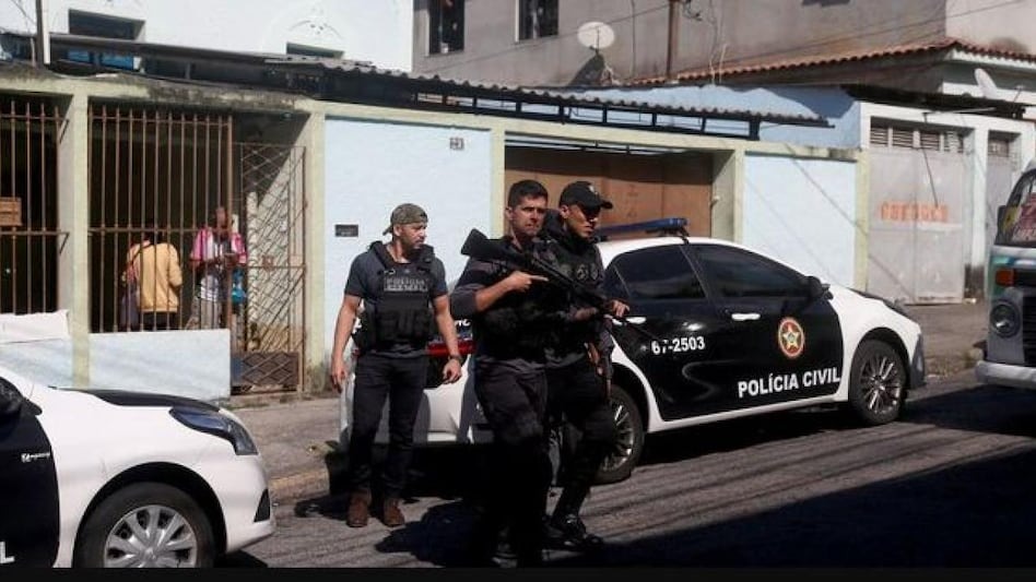 ब्राजील के रियो डी जनेरियो में पुलिस अभियान के दौरान 11 की मौत