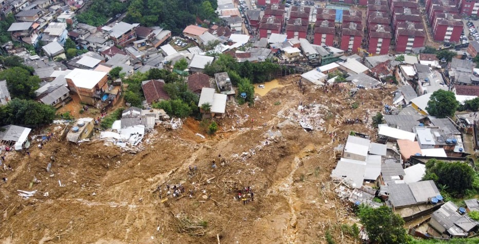ब्राजील : तूफानी बारिश व भूस्खलन से 91 लोगों की मौत, 5,000 से अधिक लोग विस्थापित