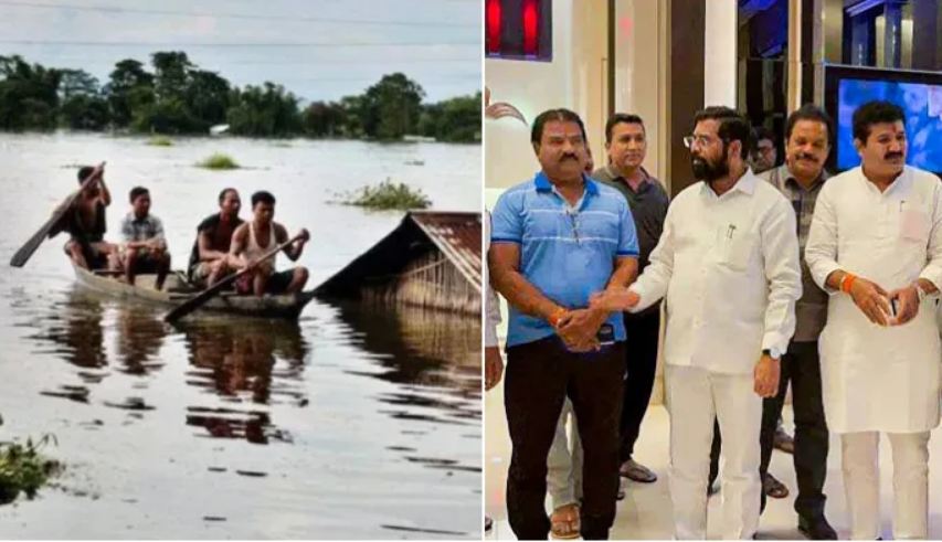 शिवसेना के बागी विधायक असम बाढ़ पीड़ितों के लिए 51 लाख रुपये की मदद देंगे, सीएम राहत कोष में दी जाएगी राशि