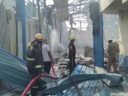 केमिकल फैक्टरी में विस्फोट