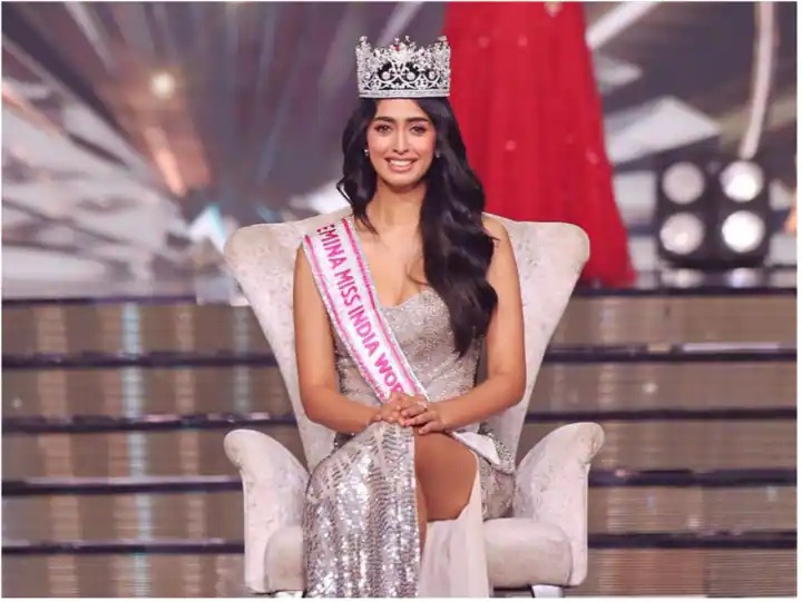 Miss India 2022 : कर्नाटक की सिनी शेट्टी के सिर सजा मिस इंडिया का ताज