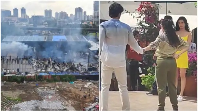 मुंबई में राजश्री प्रोडक्शंस और रणबीर-श्रद्धा की फिल्म के शूटिंग सेट पर लगी थी आग, एक व्यक्ति की मौत