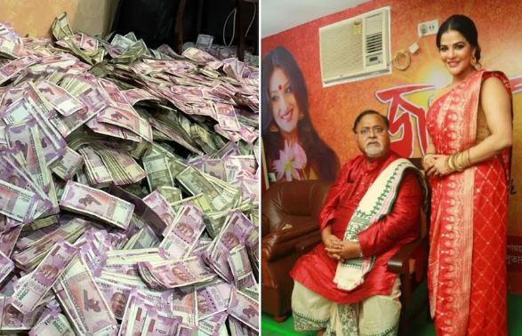 पश्चिम बंगाल के मंत्री पार्थ चटर्जी की करीबी के घर ईडी की छापेमारी, 20 करोड़ नकद बरामद