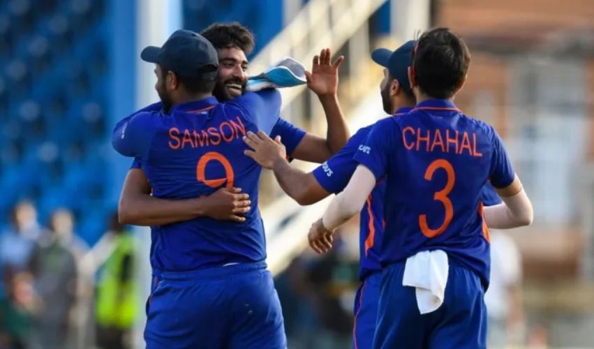 एक दिनी सीरीज : वेस्टइंडीज के सामने बड़ा लक्ष्य रखने के बाद भारत की रोमांचक जीत