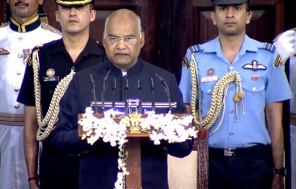 राष्ट्रपति रामनाथ कोविंद ने सेंट्रल हाल में अपने विदाई समारोह में कहा – संसद लोकतंत्र का मंदिर है