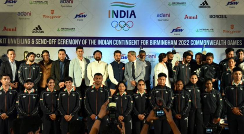 बर्मिंघम राष्ट्रमंडल खेलों के लिए भारतीय दल घोषित, 215 खिलाड़ियों सहित 322 सदस्य करेंगे शिरकत
