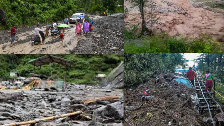 हिमाचल प्रदेश सहित कई राज्यों में बारिश का कहर, बाढ़ और भूस्खलन से 31 लोगों की मौत