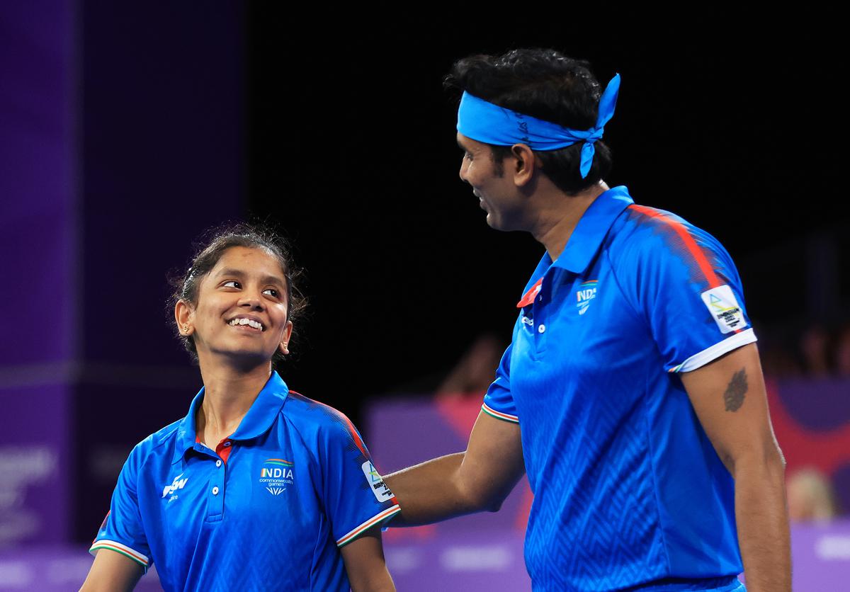 बर्मिंघम राष्ट्रमंडल खेल : शरत कमल की अगुआई में भारत  ने टेबल टेनिस में स्वर्ण सहित दो पदक जीते