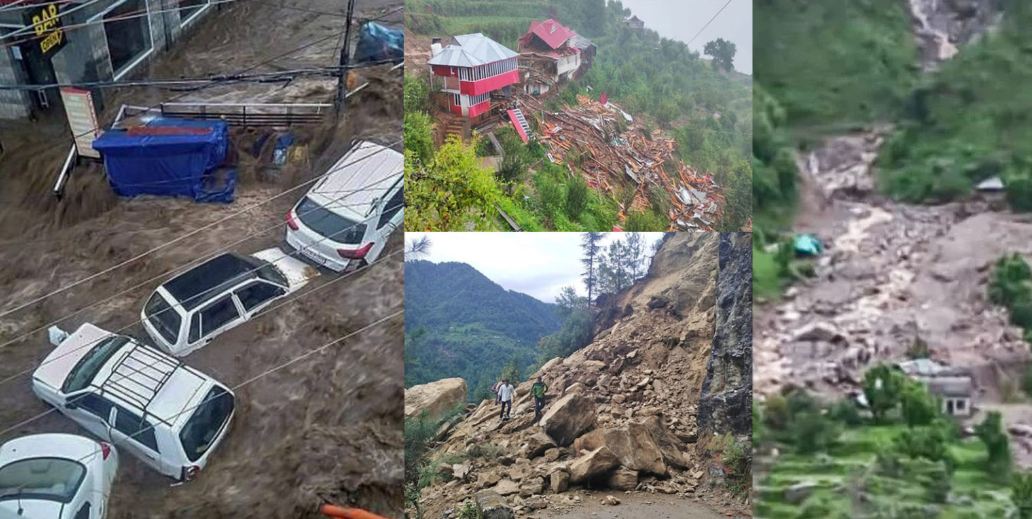 हिमाचल प्रदेश में बारिश का कहर : 19 की मौत, धर्मशाला में 64 वर्षों का रिकॉर्ड टूटा