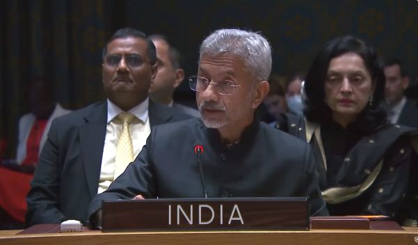 संयुक्त राष्ट्र में जयशंकर ने कहा – भारत सभी युद्ध तत्काल बंद करने, बातचीत व कूटनीति का रास्ता अपनाने का पक्षधर
